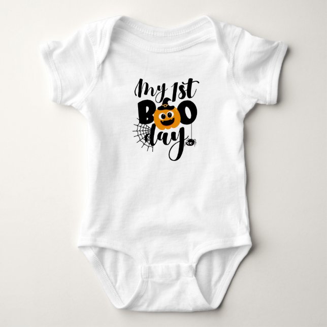 Der erste Bootstag Baby Strampler (Vorderseite)