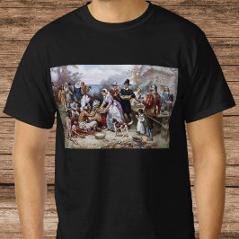 Der erste Erntedank von Jean Ferris c. 1912 T-Shirt