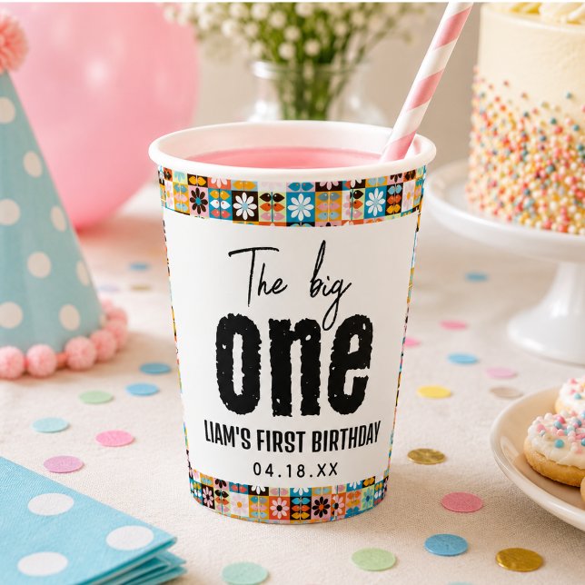 Der erste Geburtstag der BIG Pappbecher (The BIG One 1st Birthday Paper Cups)