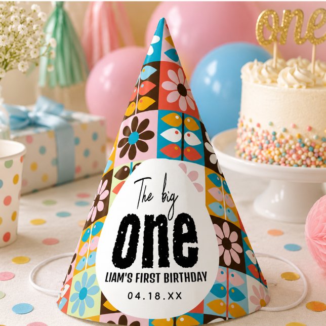 Der erste Geburtstag der BIG Partyhütchen (The BIG One 1st Birthday Party Hat)