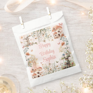 Der erste Geburtstag der verzauberten Wald-Pilzmäd Geschenktütchen