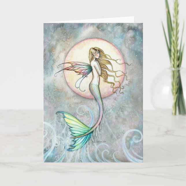 Der erste Geschmack der Sky Leaping Mermaid Card Karte (Vorderseite)