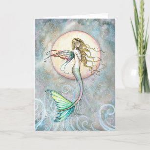 Der erste Geschmack der Sky Leaping Mermaid Card Karte