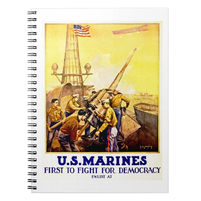 Der erste Kampf für Demokratie Notizblock (Vorderseite)