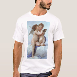 Der erste Kuss, Amor und Psyche, Bouguereau T-Shirt