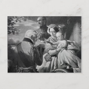 Der erste Mai 1851, graviert von Werner Postkarte