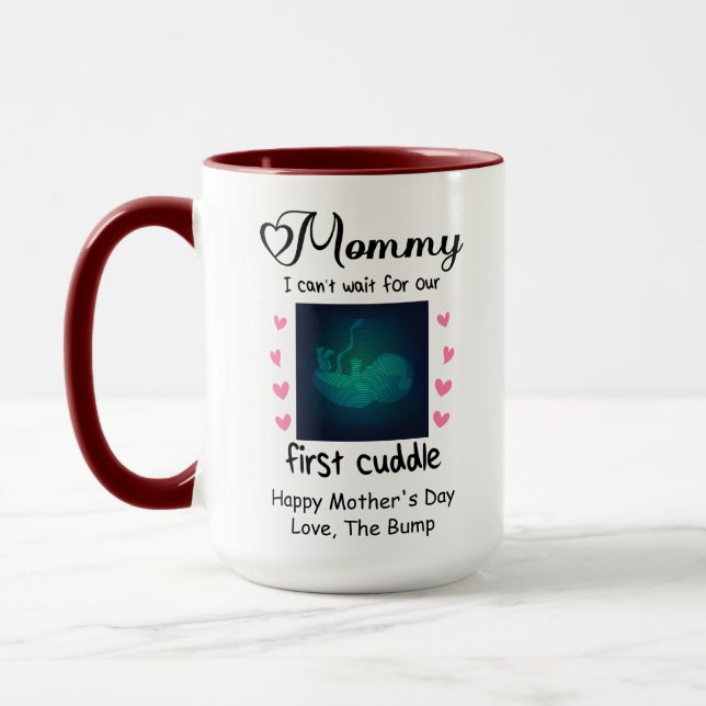 Der erste Muttertag 2026, die erste Geige Tasse (Links)