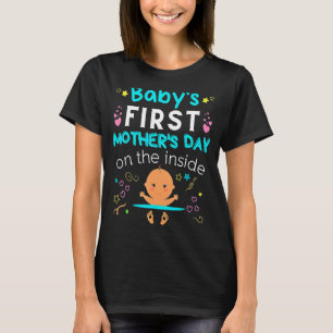 Der erste Muttertag des Kindes auf der Schwangersc T-Shirt