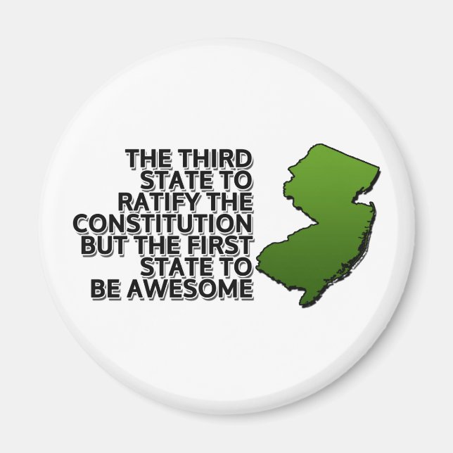 Der erste phantastische Staat Magnet (Vorne)