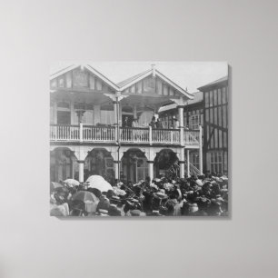 Der erste Phoenix-Park Races, 1903 Leinwanddruck