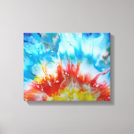 "Der erste Sonnenuntergang" Christlich Leinwanddruck