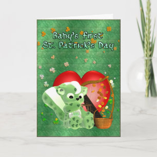 Der erste St. Patrick's Day Karte
