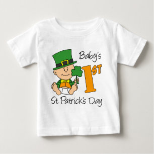 Der erste St. Patricks-Tag des Babys Baby T-shirt