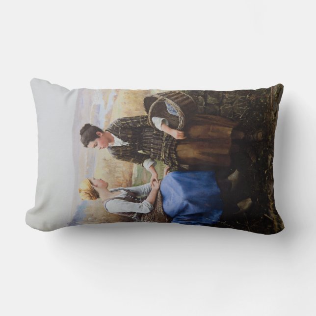 Der erste Trauer (Beileid in Bereavement) Lendenkissen (Vorderseite)