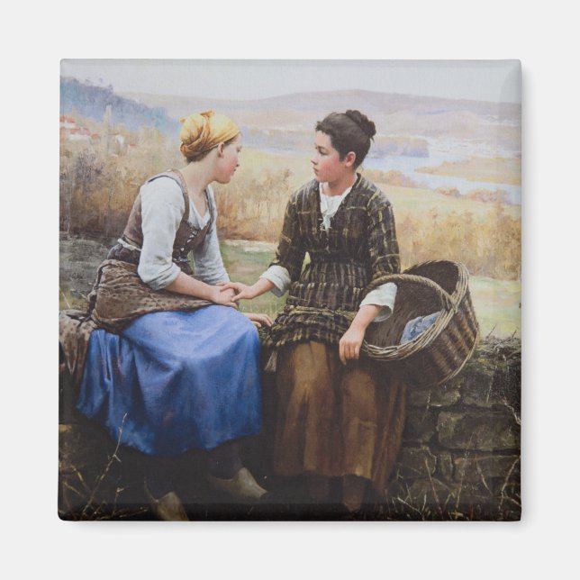 Der erste Trauer (Beileid in Bereavement) Magnet (Vorne)