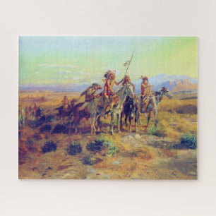 Der erste VN-Bürger hält die Scouts CM Russell für Puzzle