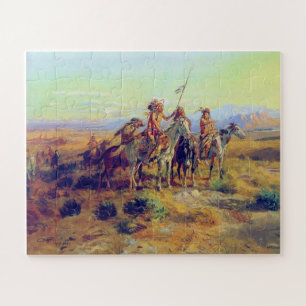 Der erste VN-Bürger hält die Scouts CM Russell für Puzzle