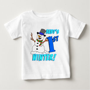 Der erste Winter des Babys Baby T-shirt