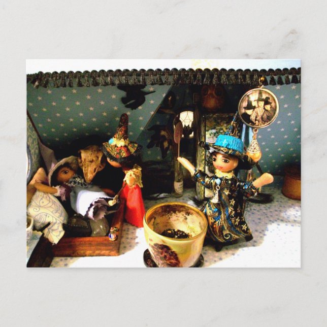 Der erste Zauber Postkarte (Vorderseite)