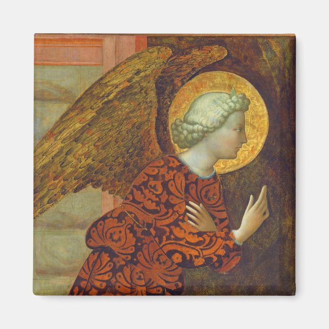 Der Erzengel Gabriel, c. 1430 (Tempera auf Panel) Magnet (Vorne)