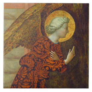 Der Erzengel Gabriel, C. 1430 (Tempera auf Platte) Fliese