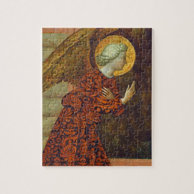 Der Erzengel Gabriel, C. 1430 (Tempera auf Platte) Puzzle (Vertikal)