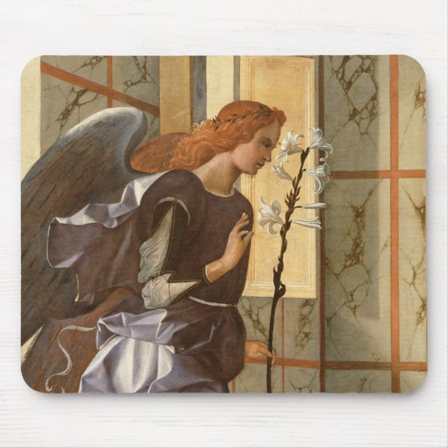 Der Erzengel Gabriel, von der Ankündigung dipty Mousepad (Vorne)