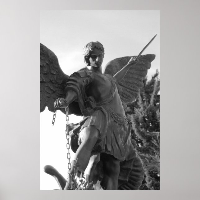 Der Erzengel michael Poster (Vorne)
