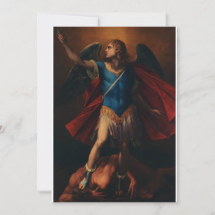 Der Erzengel Michael von Cavaliere d'Arpino Einladung