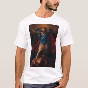 Der Erzengel Michael von Cavaliere d'Arpino T-Shirt