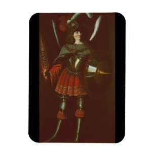 Der Erzengel Michael von Francisco de Zurbarán Magnet