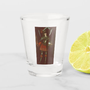 Der Erzengel Michael von Francisco de Zurbarán Schnapsglas