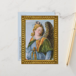 Der Erzengel Raphael (Detail; M 017) Postkarte