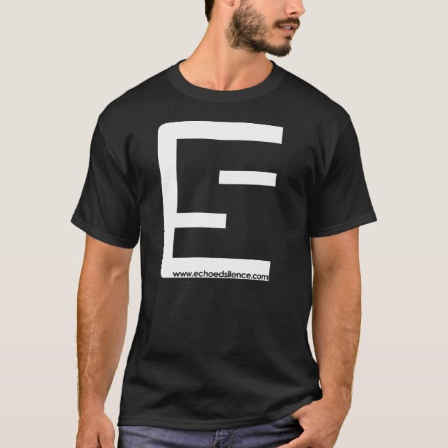 Der ES-Logo-T-Shirt der Männer (mehrfache T-Shirt (Vorderseite)