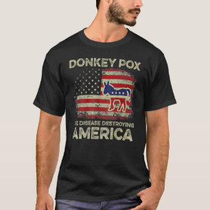 Der Esel befruchtet die Krankheit, die Amerika auf T-Shirt
