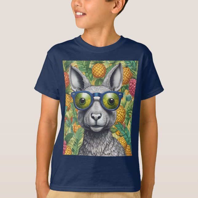 der Esel des Nerds T-Shirt (Vorderseite)