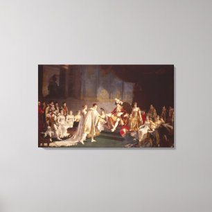Der Espousal von Prinzen Jerome Bonaparte Leinwanddruck