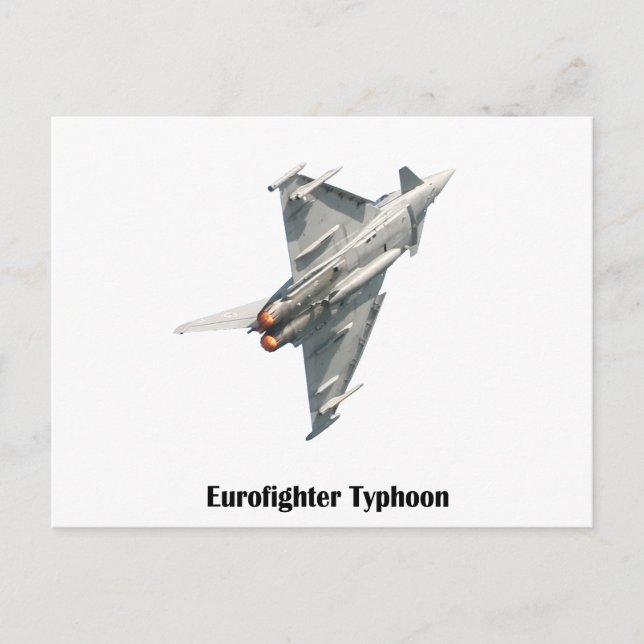 Der Eurofighter-Taifun Postkarte (Vorderseite)