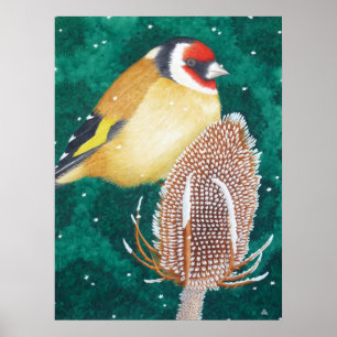 Der europäische Goldfinch Poster