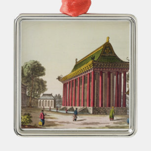 Der "europäische Palast" bei Yuen-Ming-Yuan, Silbernes Ornament