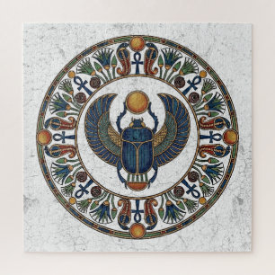 Der ewige Schub: Heiliger Skarabäus Khepri Puzzle