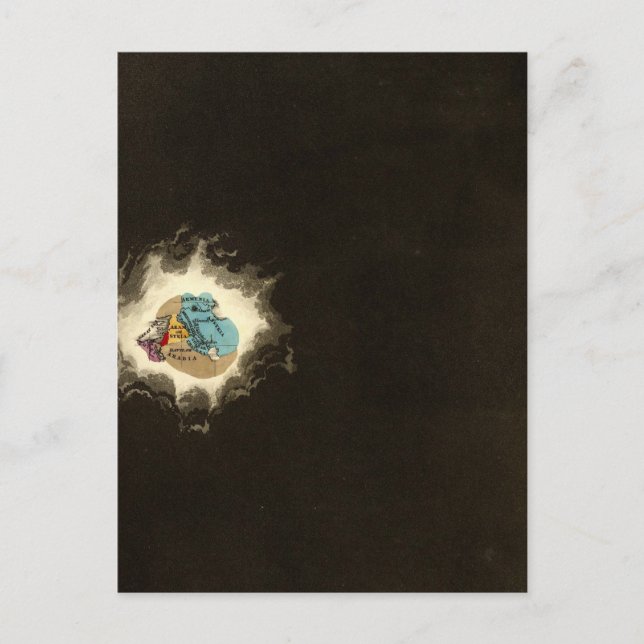 Der Exodus der Israeliten 1491 v. Chr. Postkarte (Vorderseite)