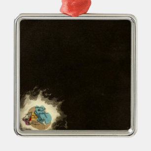 Der Exodus der Israeliten 1491 v. Chr. Silbernes Ornament