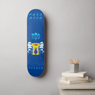 Der Exodus von Pessach Moses & Israeliten aus Ägyp Skateboard