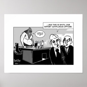 Der Export-Befolgungs-Offizier Poster
