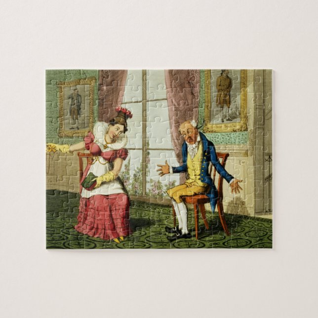 Der Expostulation, Kneipe. durch G. Humphrey, 1821 Puzzle (Horizontal)