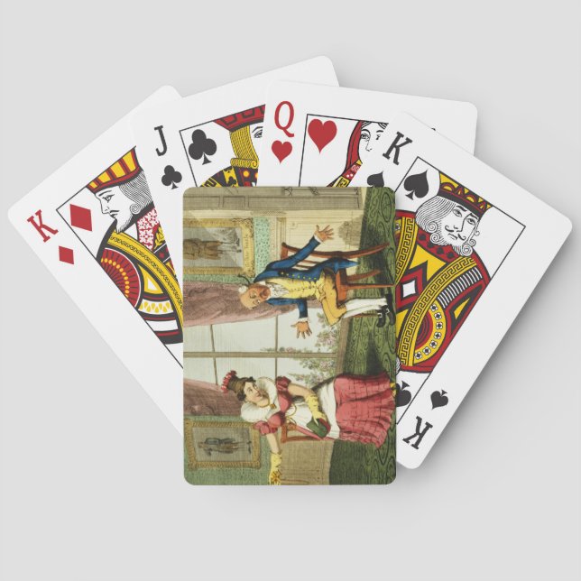 Der Expostulation, Kneipe. durch G. Humphrey, 1821 Spielkarten (Rückseite)