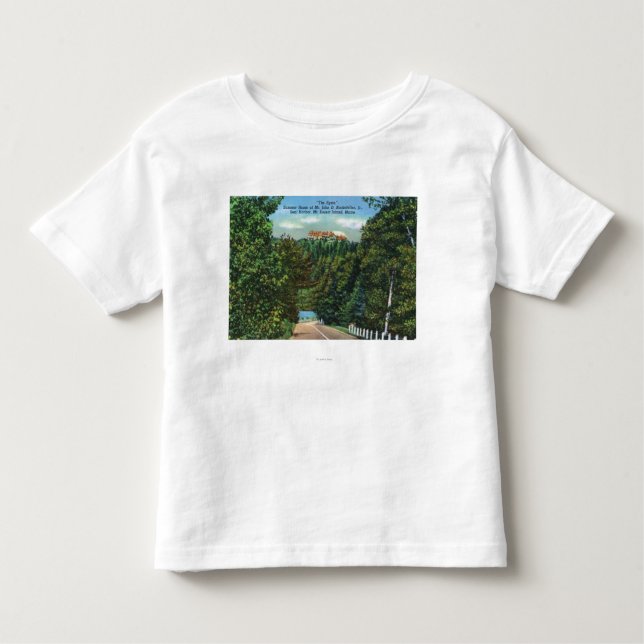Der Eyrie, John D Rockefeller Jr-Zuhause Kleinkind T-shirt (Vorderseite)