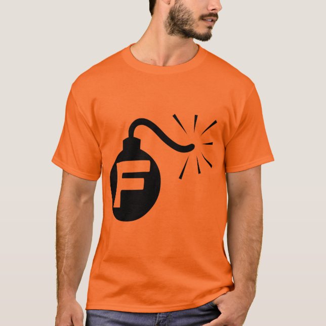 Der F-Bombe T - Shirt (Vorderseite)