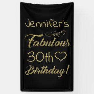 Der fabelhafte 30. Geburtstag für Frauen Banner
